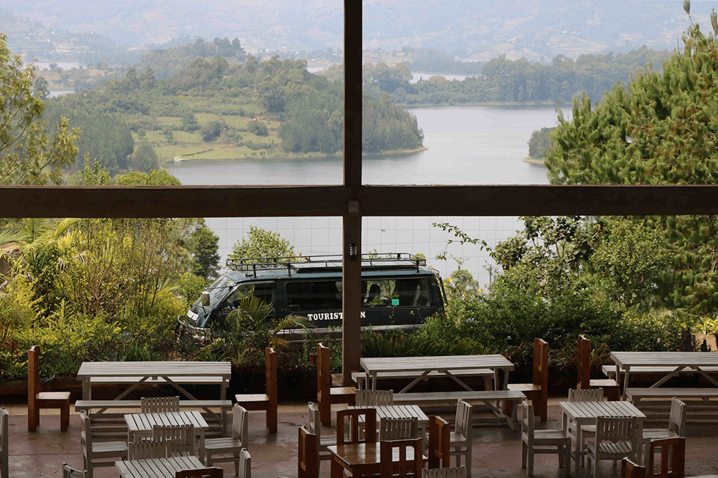 Lake Bunyonyi in Uganda